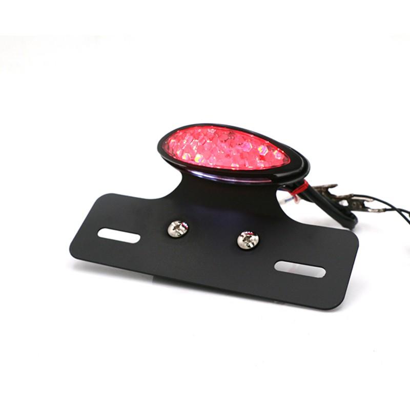 Đèn LED đuôi xe báo tín hiệu hãm phanh phong cách Retro cho Harley Cafe Racer