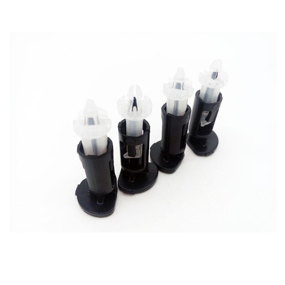 4PCS/Lô LGA 775/1156 CPU Fastener Nhựa đẩy Buckle PC làm mát bộ làm mát làm mát cho trong Tel Mount Pin Fan Foot miễn phí vận chuyển