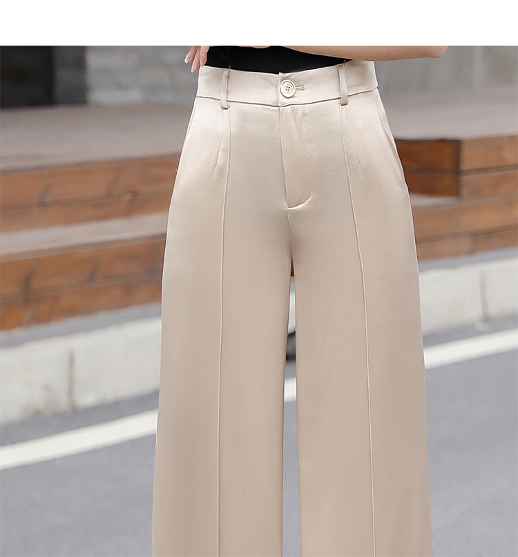 Quần tây satin
