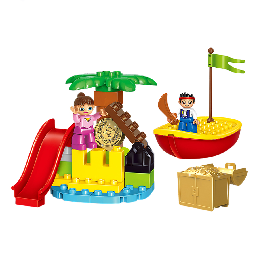 Lắp ráp kho báu cướp biển Gorock 1017