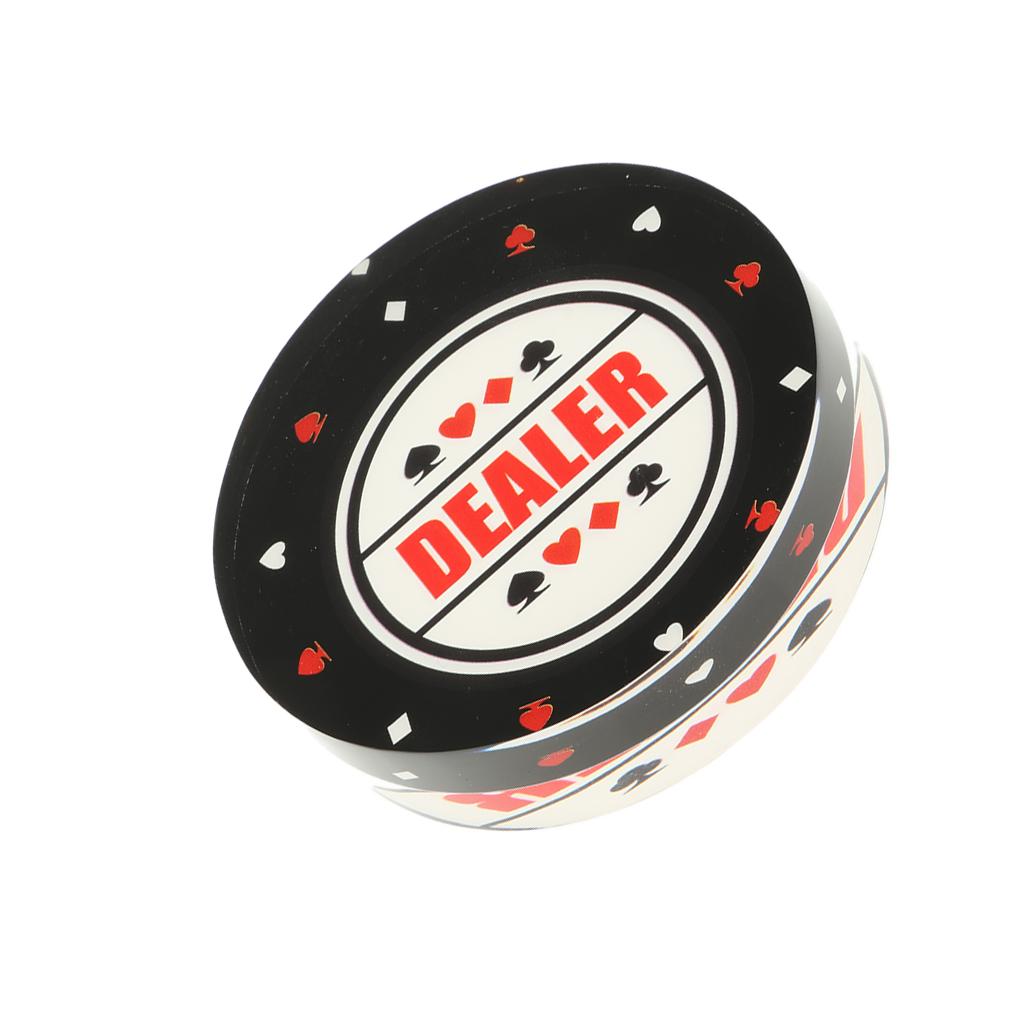 Tooyful Texas Hold'em Đại Lý Nút Sòng Bạc Cao Cấp 3 Inch Đường Kính