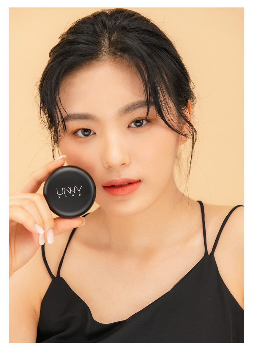 Phấn phủ kiềm dầu dạng nén Unny Club Full Cover Pore Pact 5g (mẫu mới) - thương hiệu Unny Club