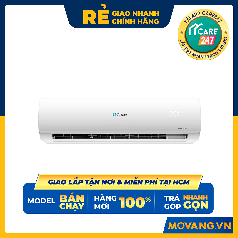 Máy Lạnh Inverter Casper 2 HP MC-18IS33 - Hàng Chính Hãng - Chỉ Giao Hồ Chí Minh