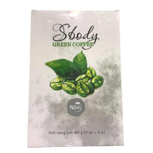 Nấm Hỗ Trợ Giảm Cân Sbody Green Coffee - 100% Thiên Nhiên (Hộp 12 gói /180G) Đốt Mỡ và Kiểm Soát Cân Nặng - Cà Phê Xanh Hỗ Trợ Giảm Cân AN TOÀN & HIỆU QUẢ!