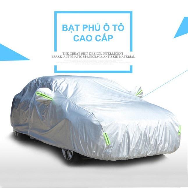 Bạt Phủ Ô Tô Vải Dù OXFORD, Bạt Phủ Ô Tô 3 Lớp Cao Cấp Chống Nắng, Chống Mưa, Chống Xước Bảo Hành 2 Năm.