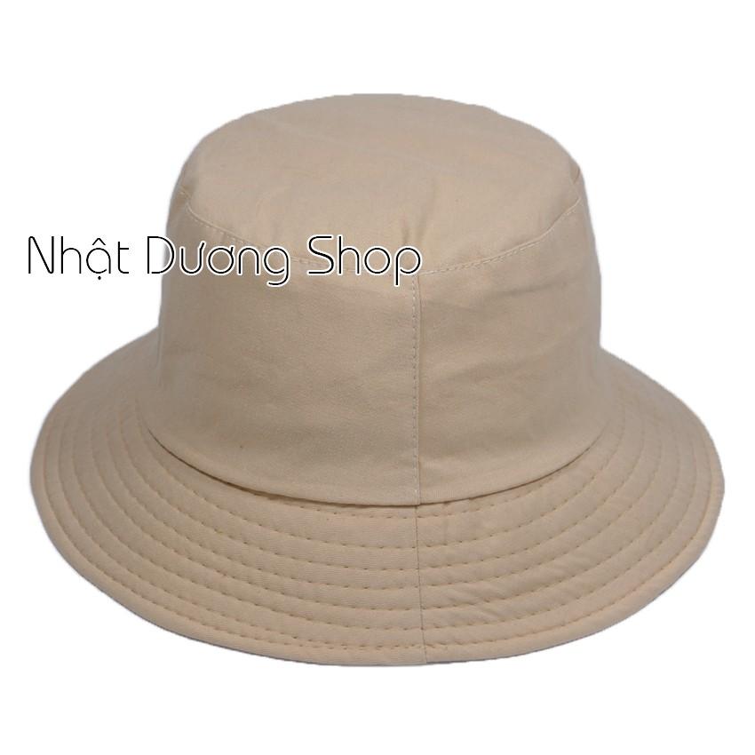 Nón tai bèo bucket trơn