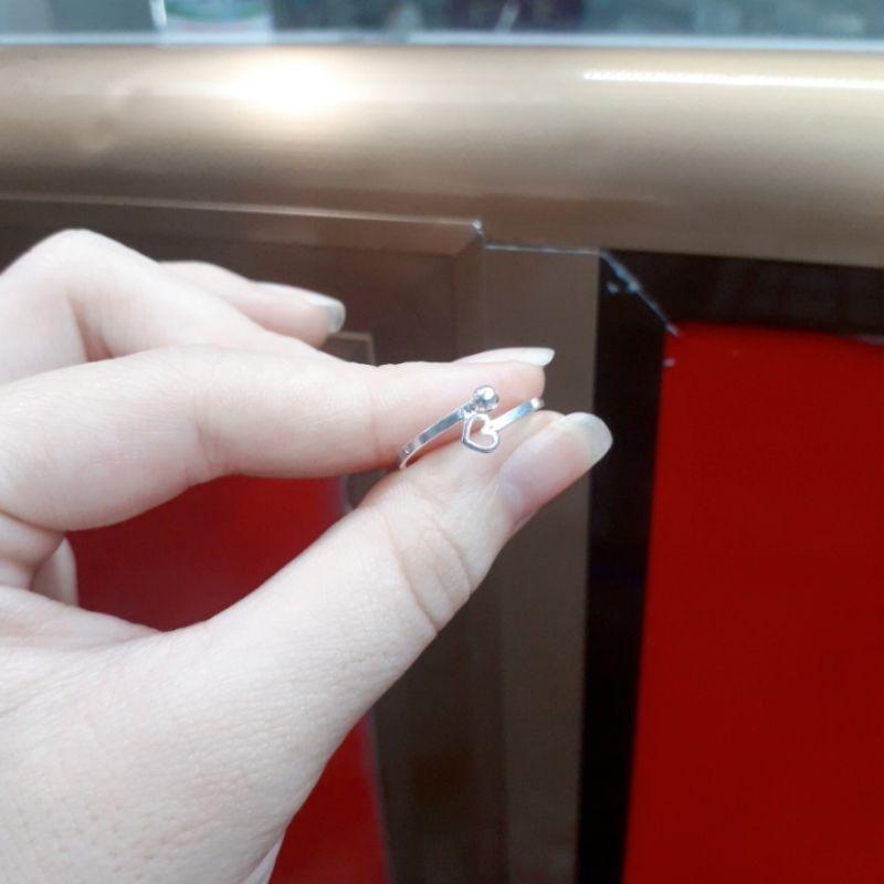 Nhẫn tim bạc cao cấp YN JEWELRY