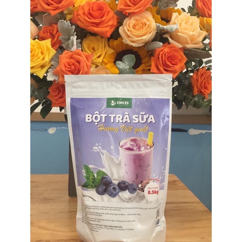 Bột trà sữa pha sẵn BKB gồm 8 vị 500gr