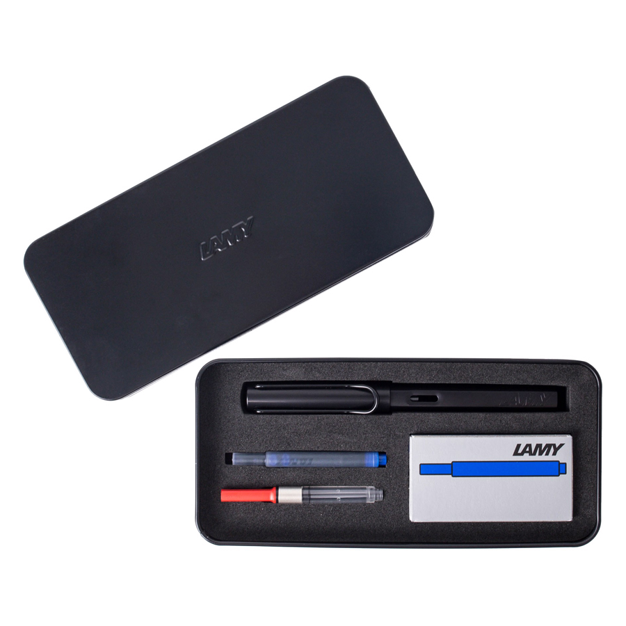 Bộ Quà Tặng Lamy Al-Star Black 071 GSAl001 (Metal Box)