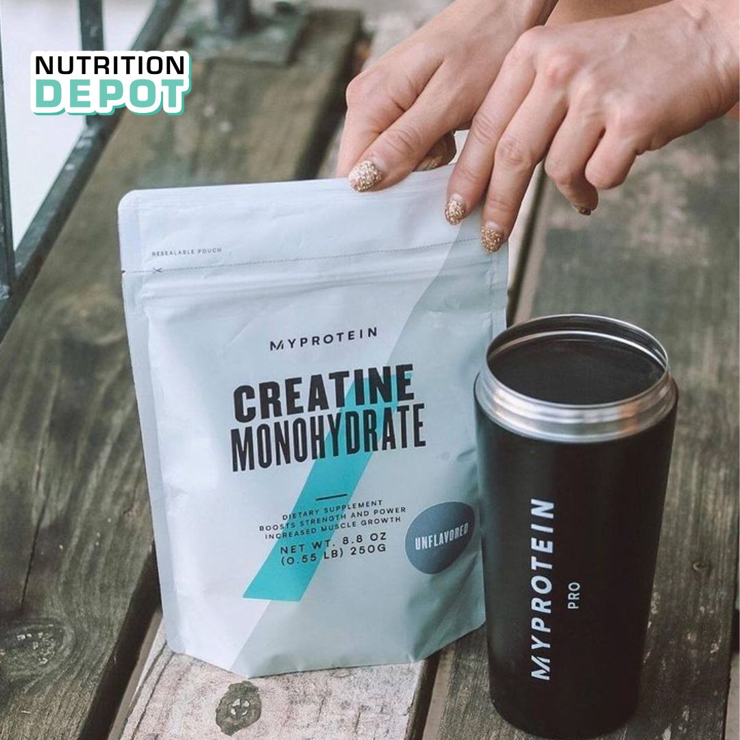 Thực phẩm bổ sung tăng cường năng lượng và sức mạnh Myprotein Creatine Monohydrate Không mùi 500g - Nutrition Depot VN