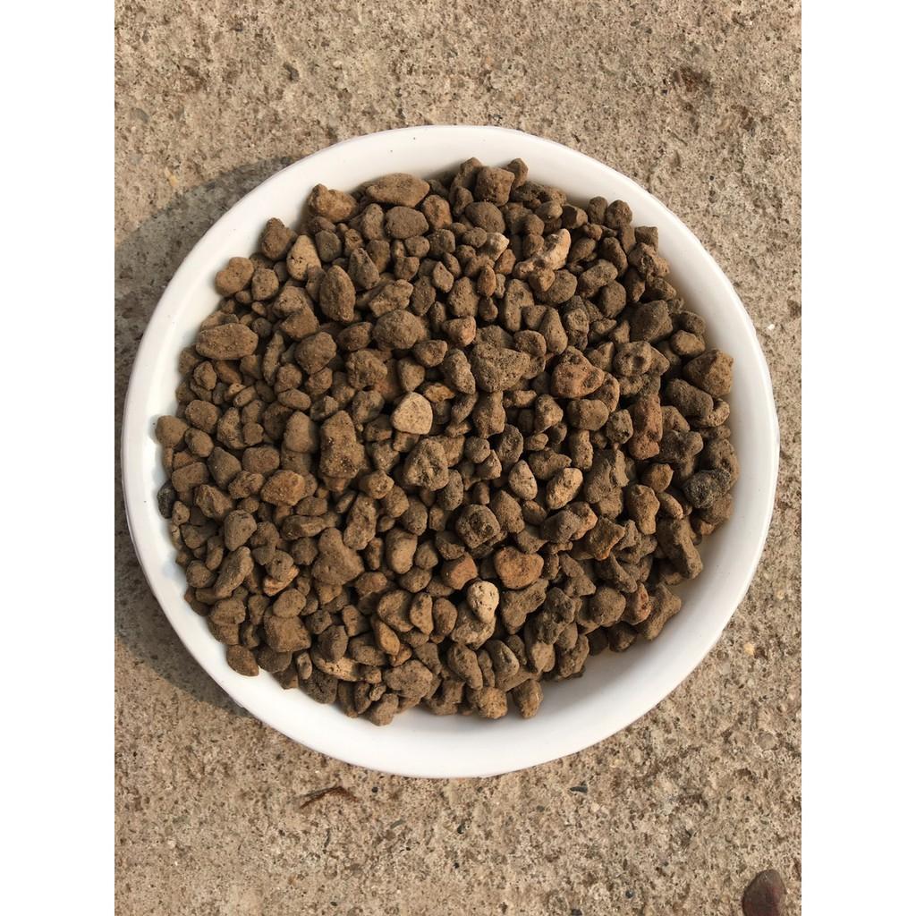 Đá bọt Pumice nhẹ, thoáng, giữ ẩm rất tốt 1kg