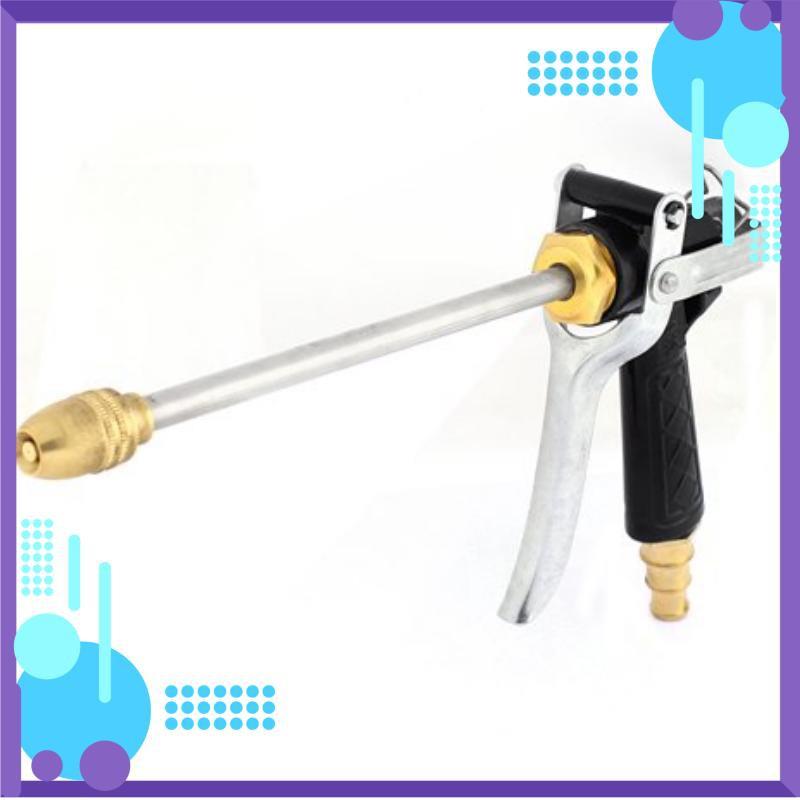 Vòi Xịt️ Bộ dây vòi xịt nước rửa xe, tưới cây , tăng áp 3 lần, loại 7m, 10m 206318 đầu đồng,cút,+ mở chai