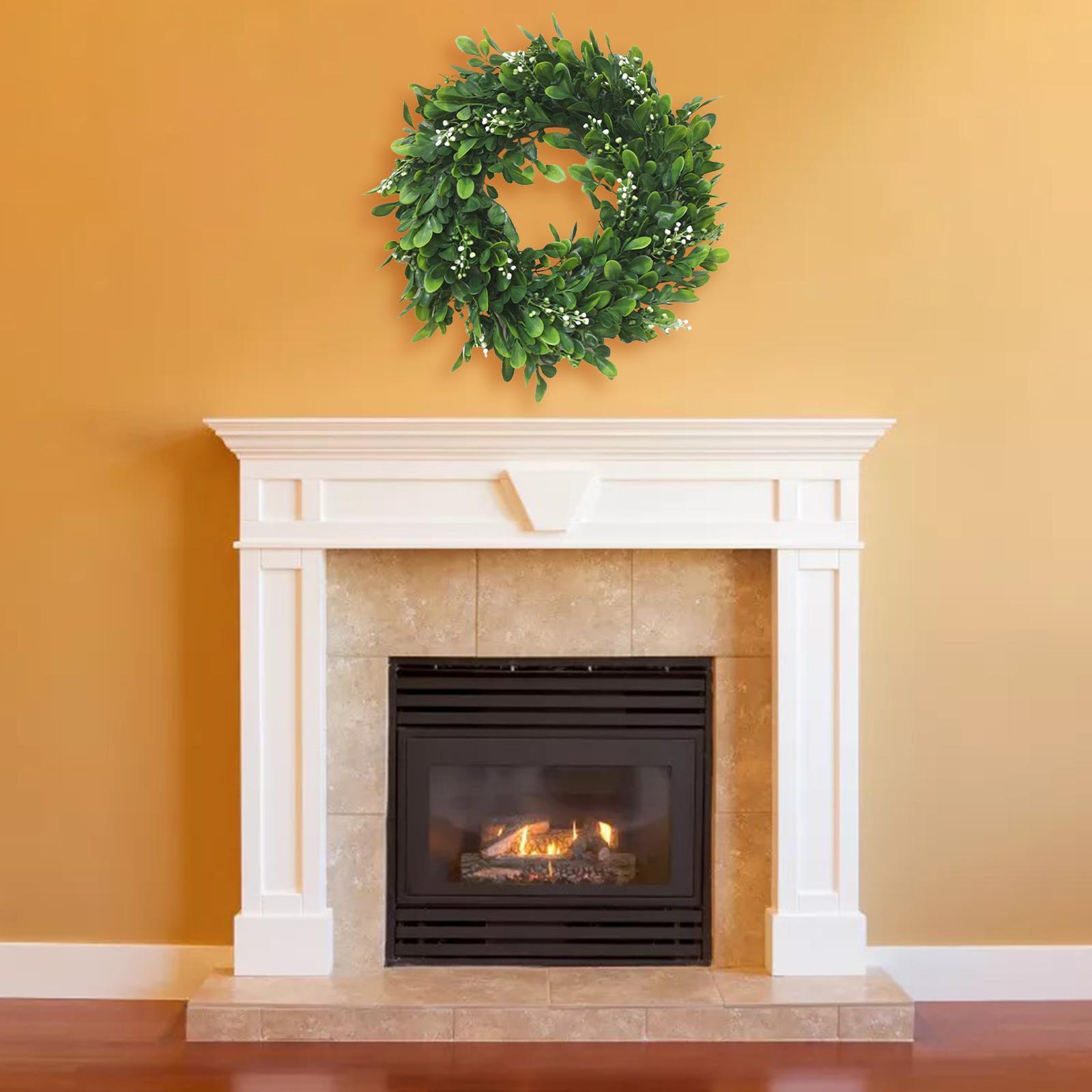 Artificial Garland Green Plant Door Wreath for Home Decor