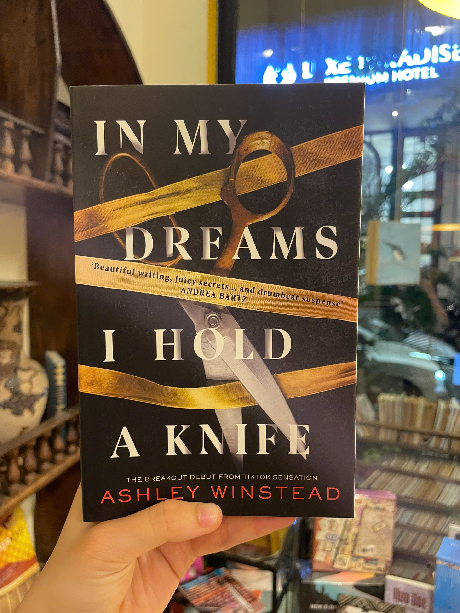 Sách - In My Dreams I Hold A Knife by Ashley Winstead - Thriller/Mystery book in English