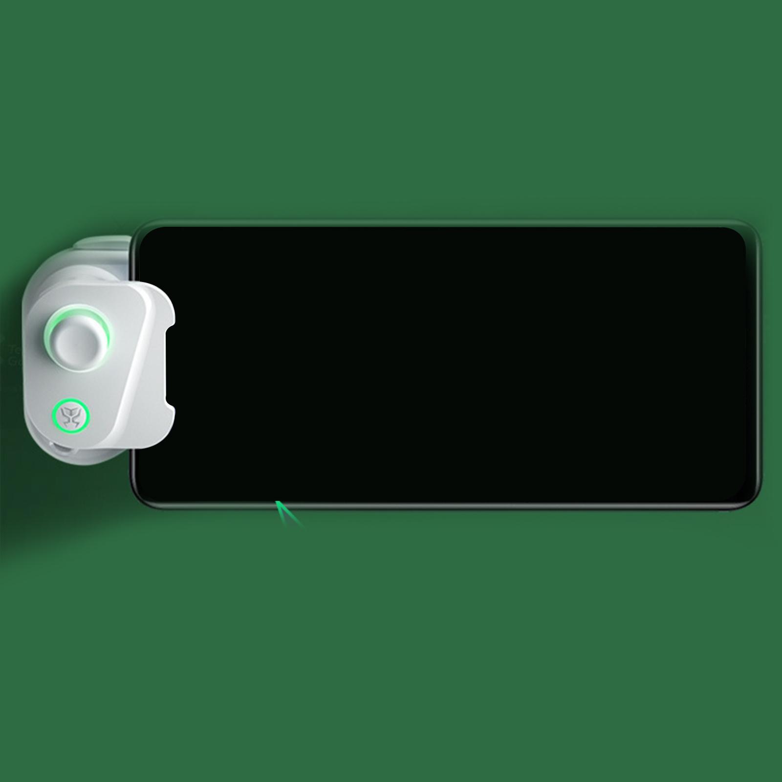 Mobile Game Controller Joystick Type C Charging Rechargeable Bluetooth 5.0 Plug and Play Gaming Auxiliary Tool Compact for Phone Tablet