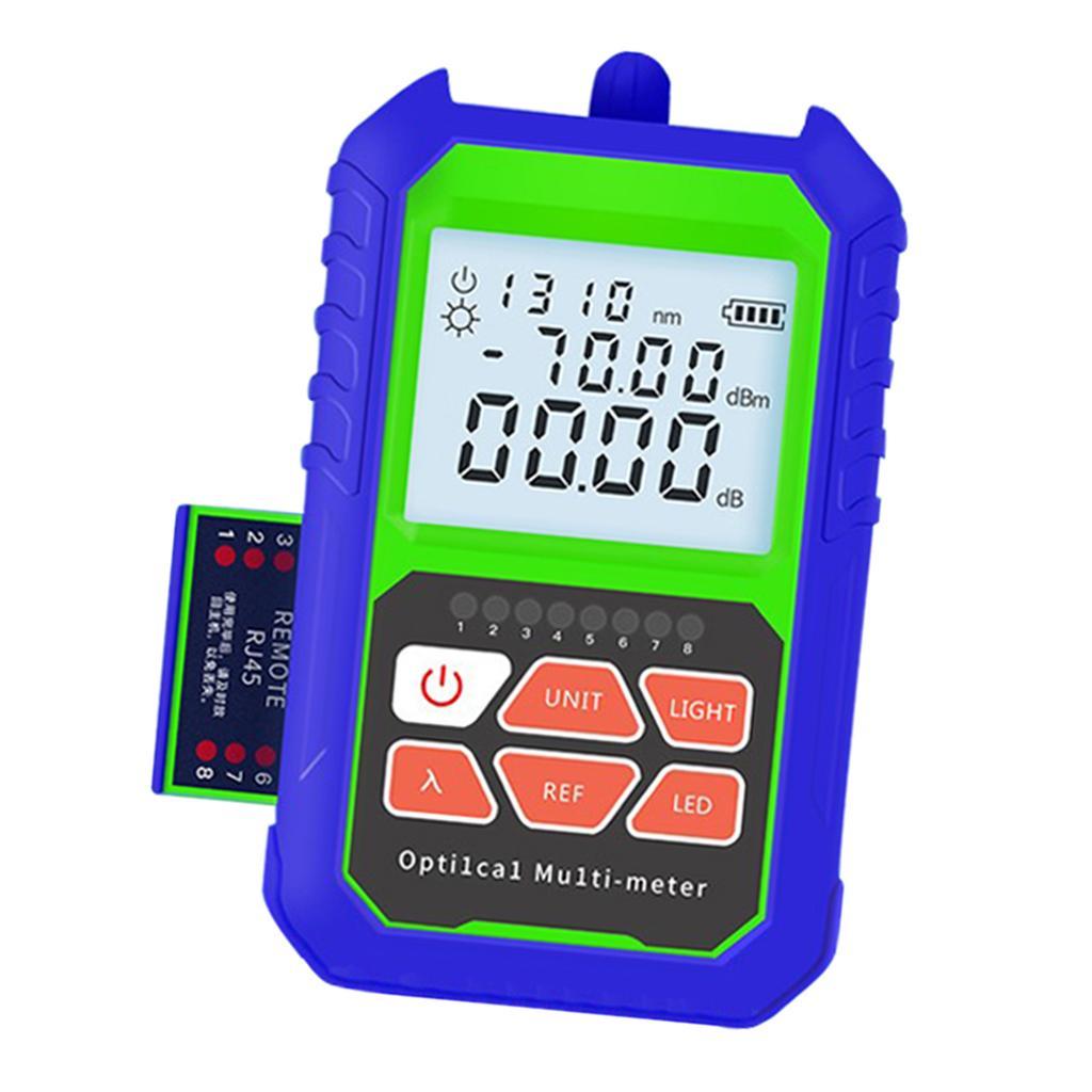 All-in-one Fiber Optic Power Meter & LED lighting Function Support SC/FC/ST