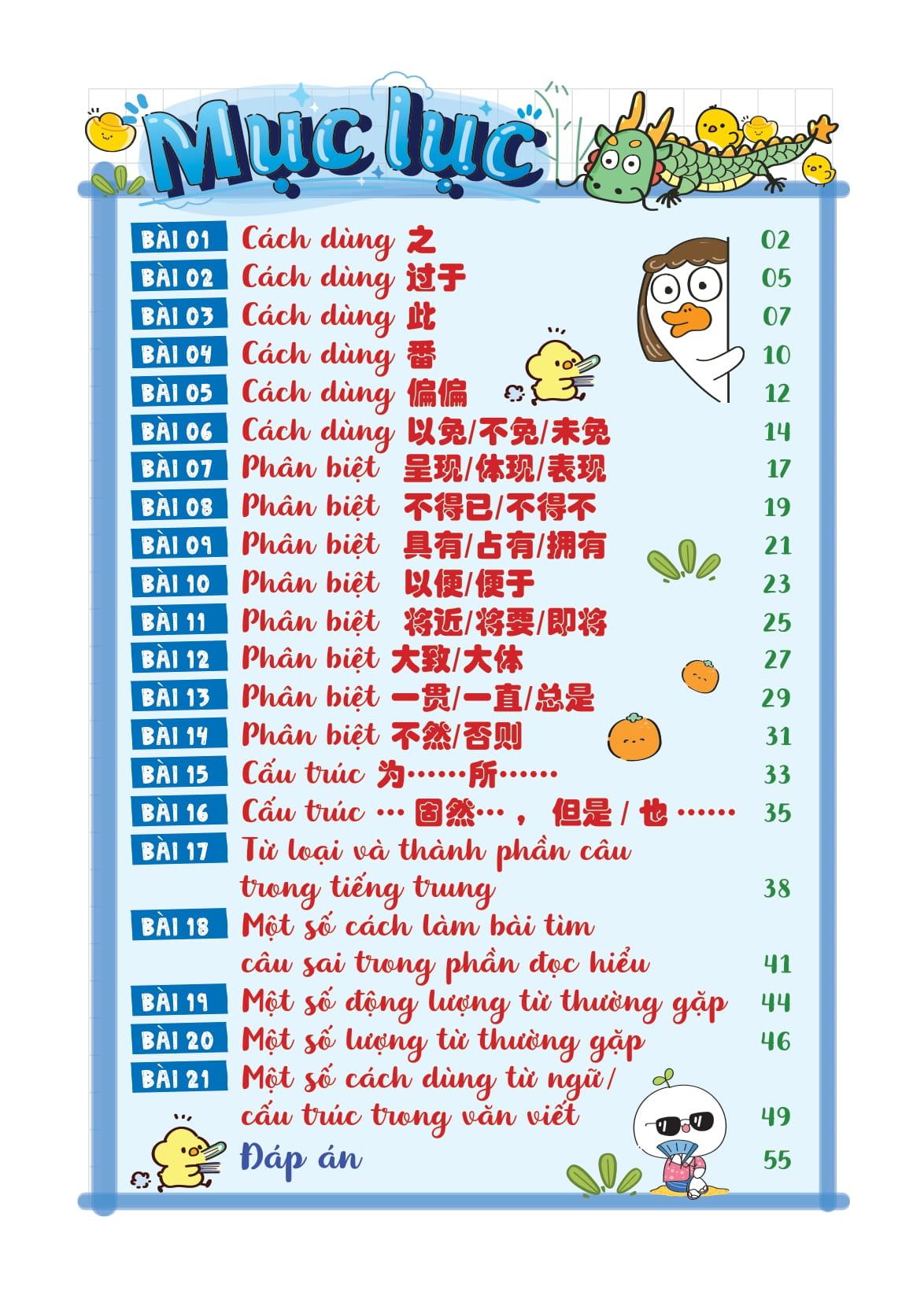 Sách - Takenote Ngữ Pháp Tiếng Trung HSK 6