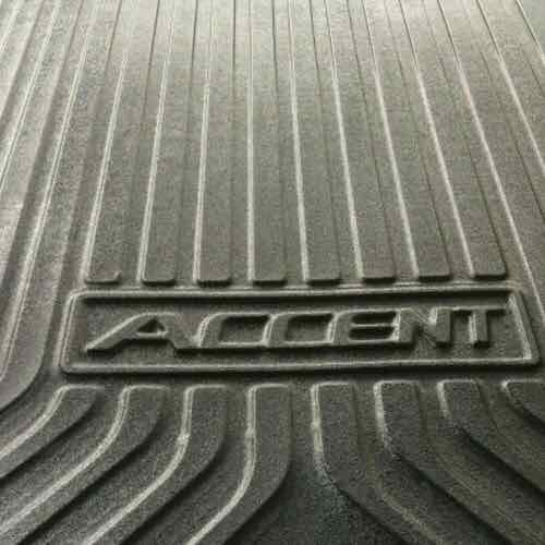 Tấm lót cốp nhựa đen dẻo theo xe HUYNDAI ACCENT 2021 nhựa TPO cao cấp