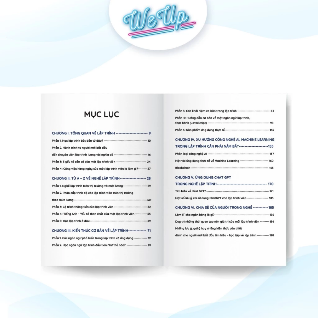 Combo 4 sách: Sử dụng AI để master lập trình, A-Z Kiến thức lập trình, 3 Ngôn ngữ lập trình, Sổ tay dân IT lập trình web