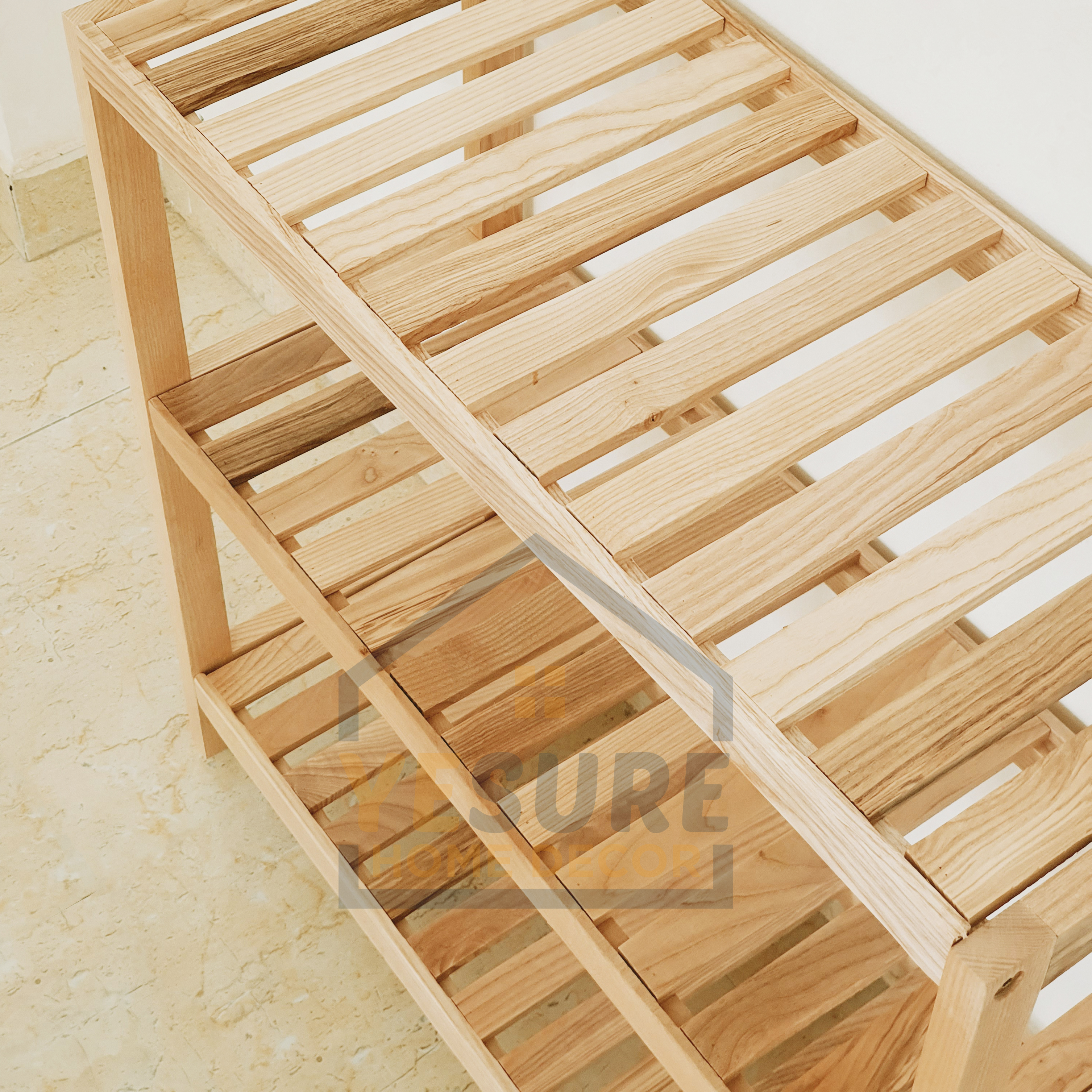 Kệ gỗ Tần Bì đa năng dùng trang trí phòng ngủ , tab đầu giường , để giầy dép YESURE HOME DECOR - Hàng chính hãng