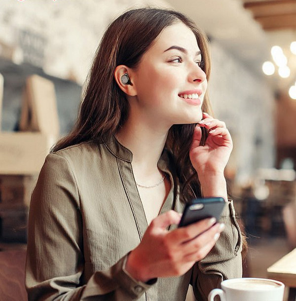 Tai nghe Bluetooth không dây 5.0 cảm ứng TW Serial 8 Gồm Dock tự sạc