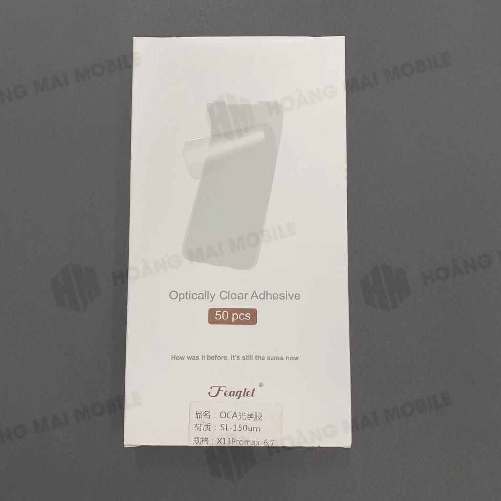 Keo Oca ép kính, ép cảm ứng dành cho iPhone 13 Pro Max zin đại bàng 150u (hộp 50c)