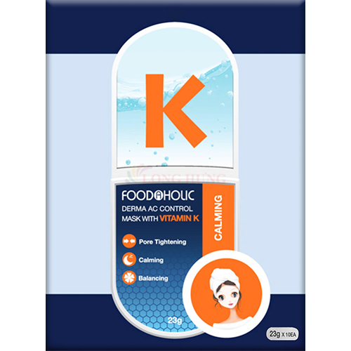 Mặt nạ giấy dưỡng da Foodaholic Vitamin Mask (01 miếng) - Hàng chính hãng