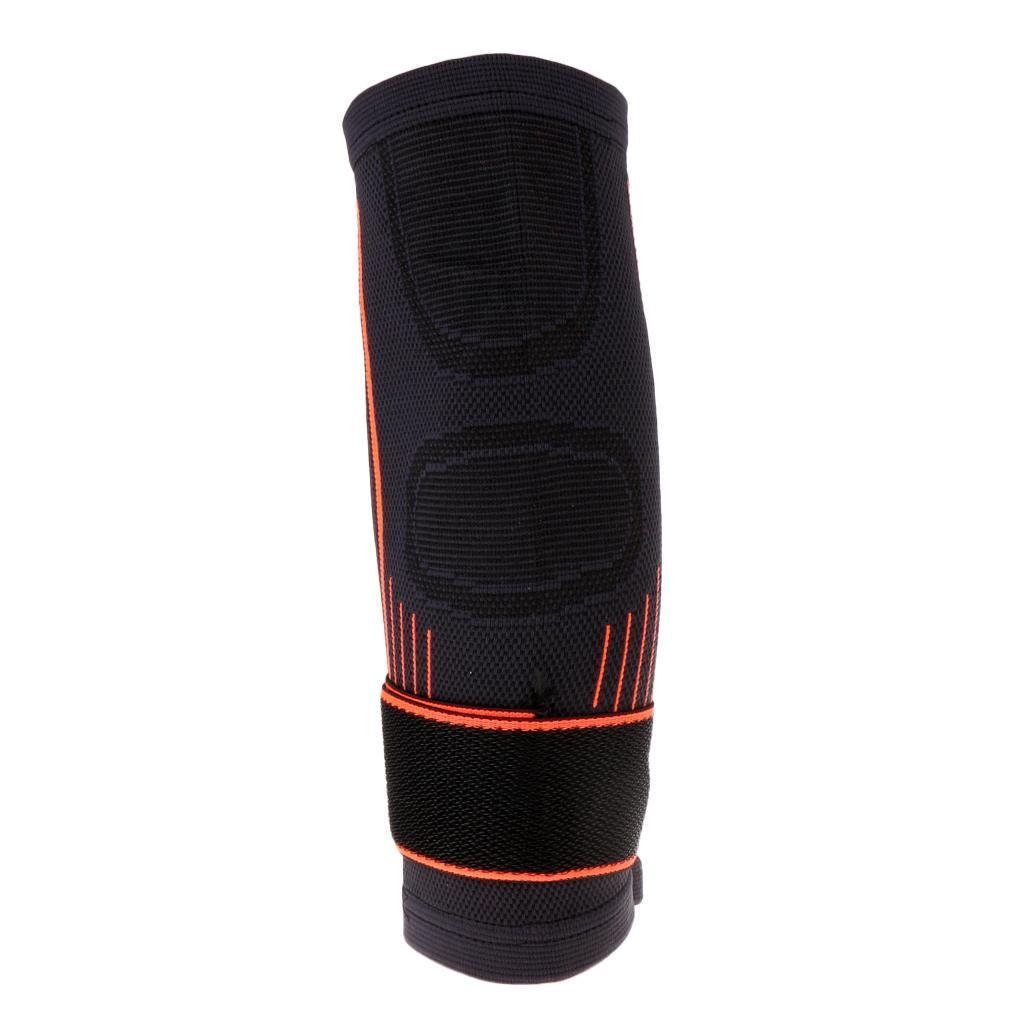 2x Elbow Brace Support Basketball Arm Brace Support Compression Sleeve