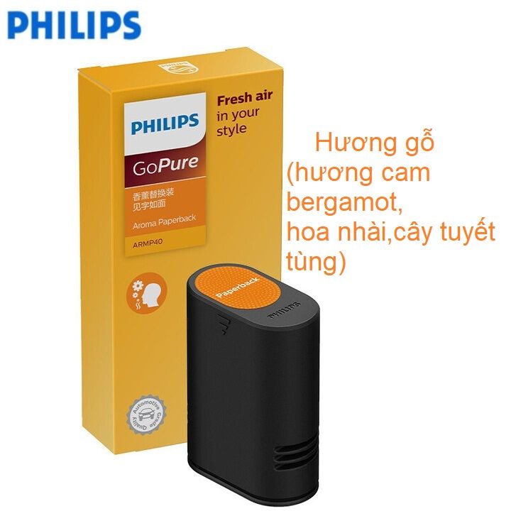 Tinh dầu nước hoa dùng cho máy lọc không khí ô tô Philips S7601 (GP7601), GP7611-Hàng chính hãng