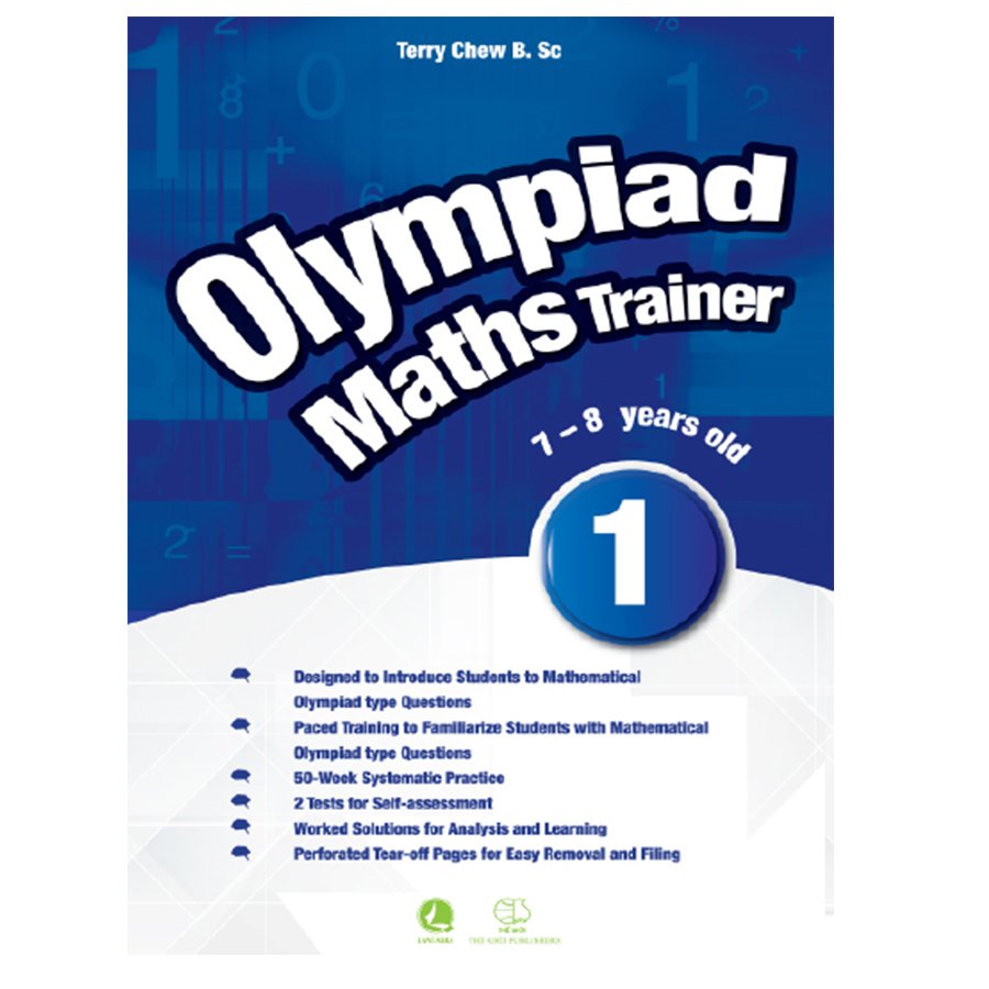 Sách olympiad maths trainer 1 toán lớp 1 - tiếng anh ( 7 - 8 tuổi )