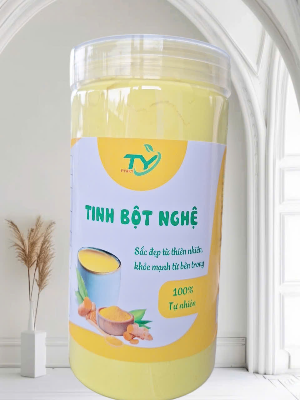 Tinh bột nghệ nguyên chất 100