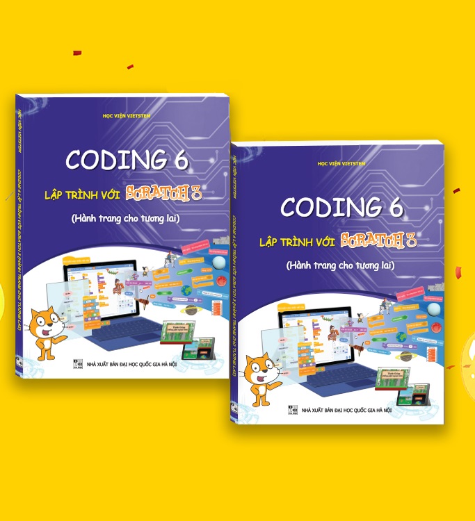 Sách Coding 6 Lập trình với Scratch 3