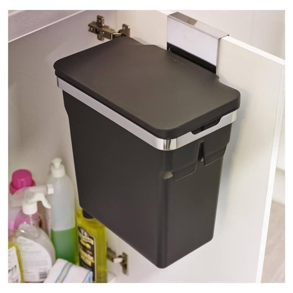 Thùng Rác Gắn Cánh Tủ Bếp Simplehuman 10 Lít Hàng chính hãng