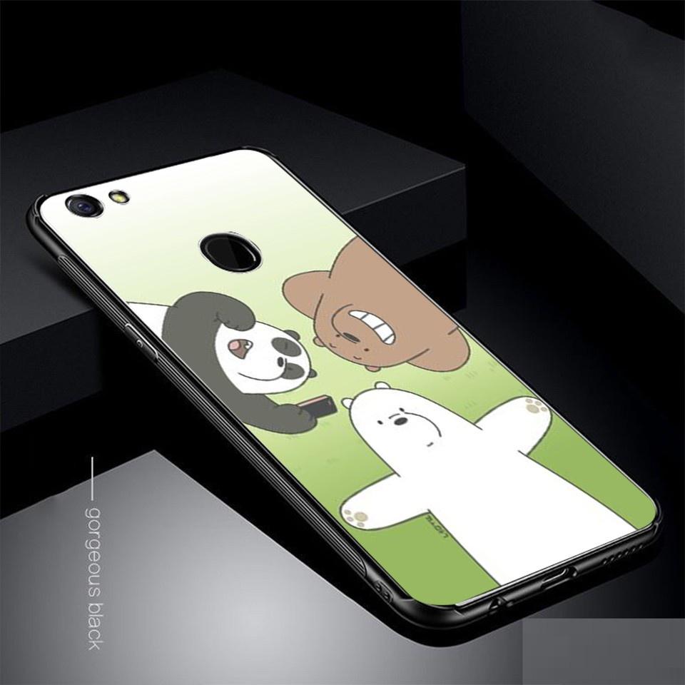 Ốp lưng in hình gấu dành cho Oppo F9 - A7 ...