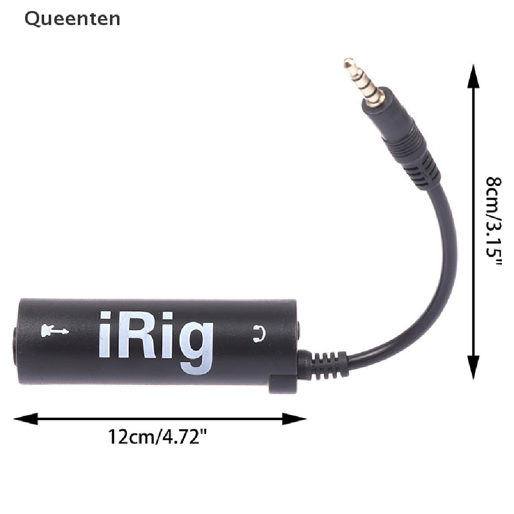 Queenten For Irig Guitar Effects Replace Guitars With Phone Guitar Interface Converter QT