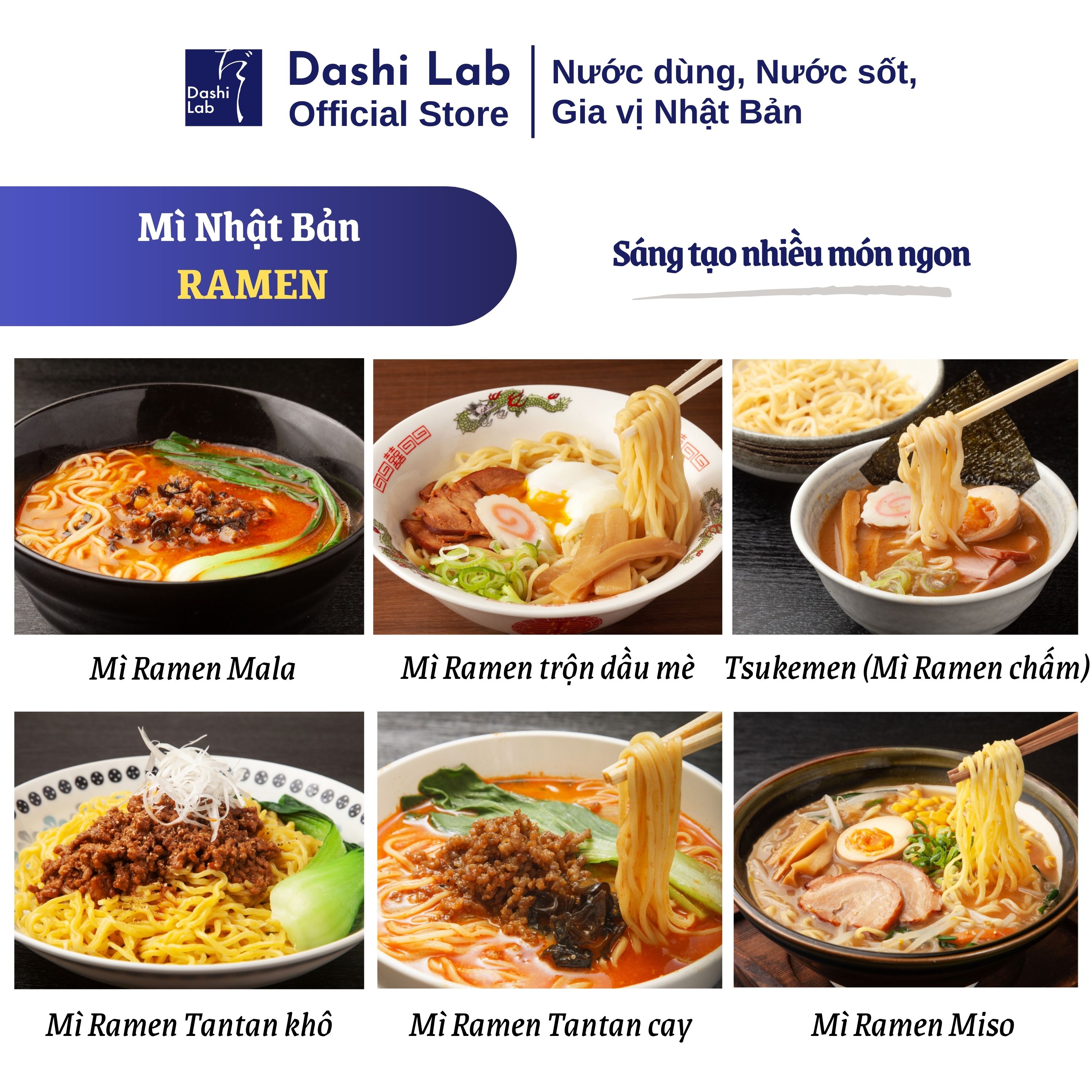 MÌ RAMEN NHẬT BẢN CAO CẤP OGAWA SEIMEN Chay Mặn Đều Dùng Được 250G