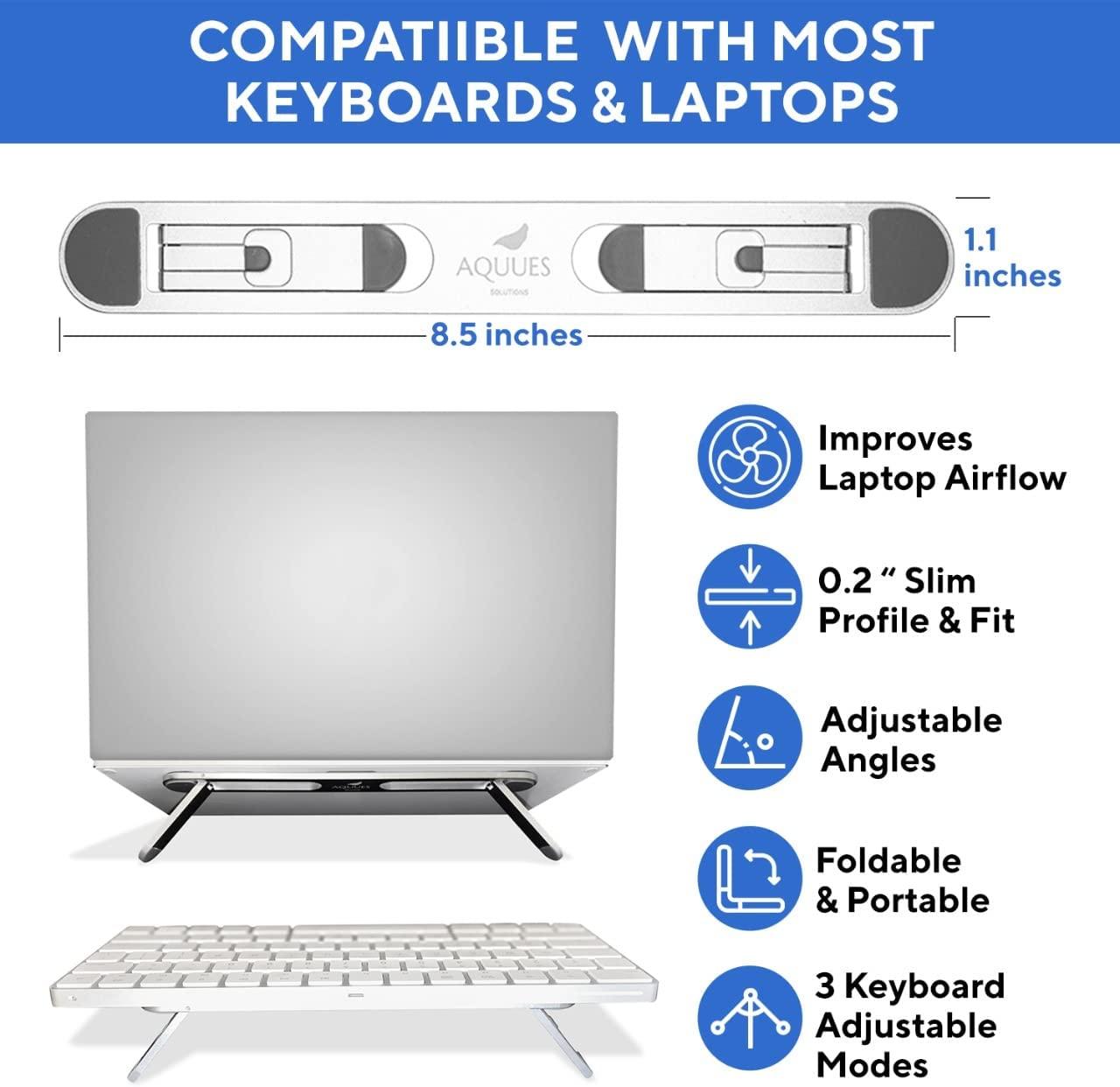 Máy tính bảng máy tính xách tay, máy tính xách tay bằng nhôm nhẹ phổ quát, giá đỡ máy tính xách tay có giá đỡ máy tính xách tay dễ dàng