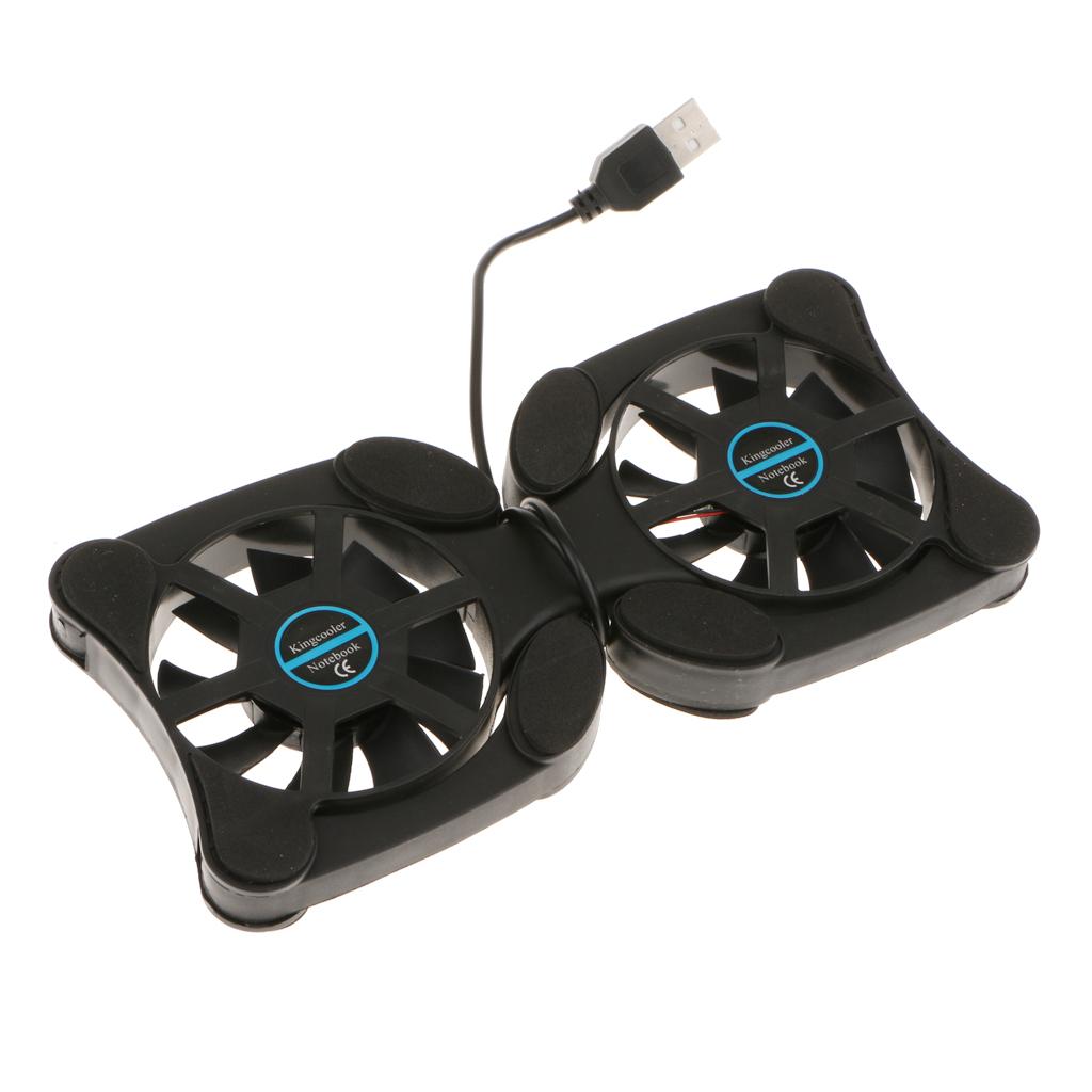 USB Mini Laptop Notebook Foldable Folding Fan Cooler Cooling Pad for Travel