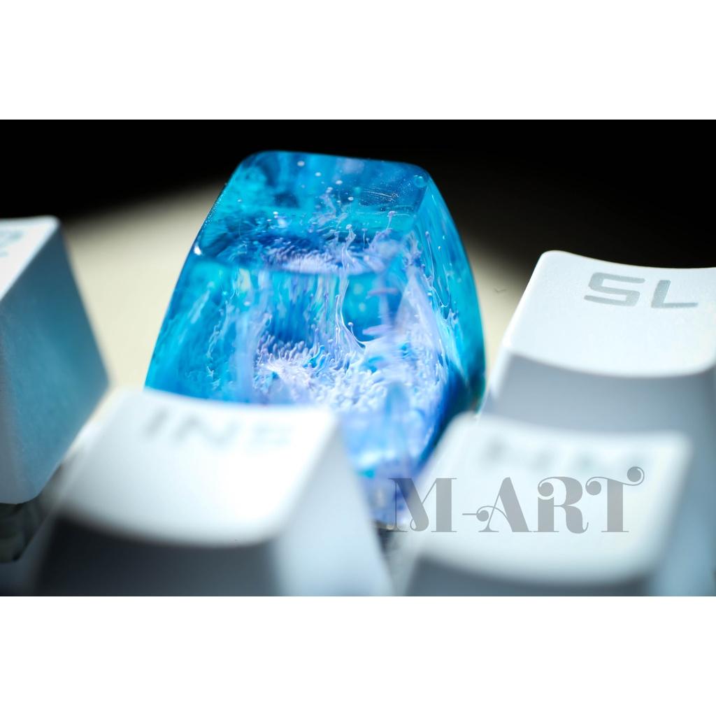 &quot;Nút dành cho Bàn Phím Cơ&quot; chủ đề Blue Texture - Blue Texture resin keycap