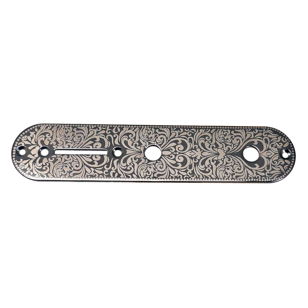 2 x Metal Guitar Control Plate Cover for TL Electric Guitar Replacement Parts