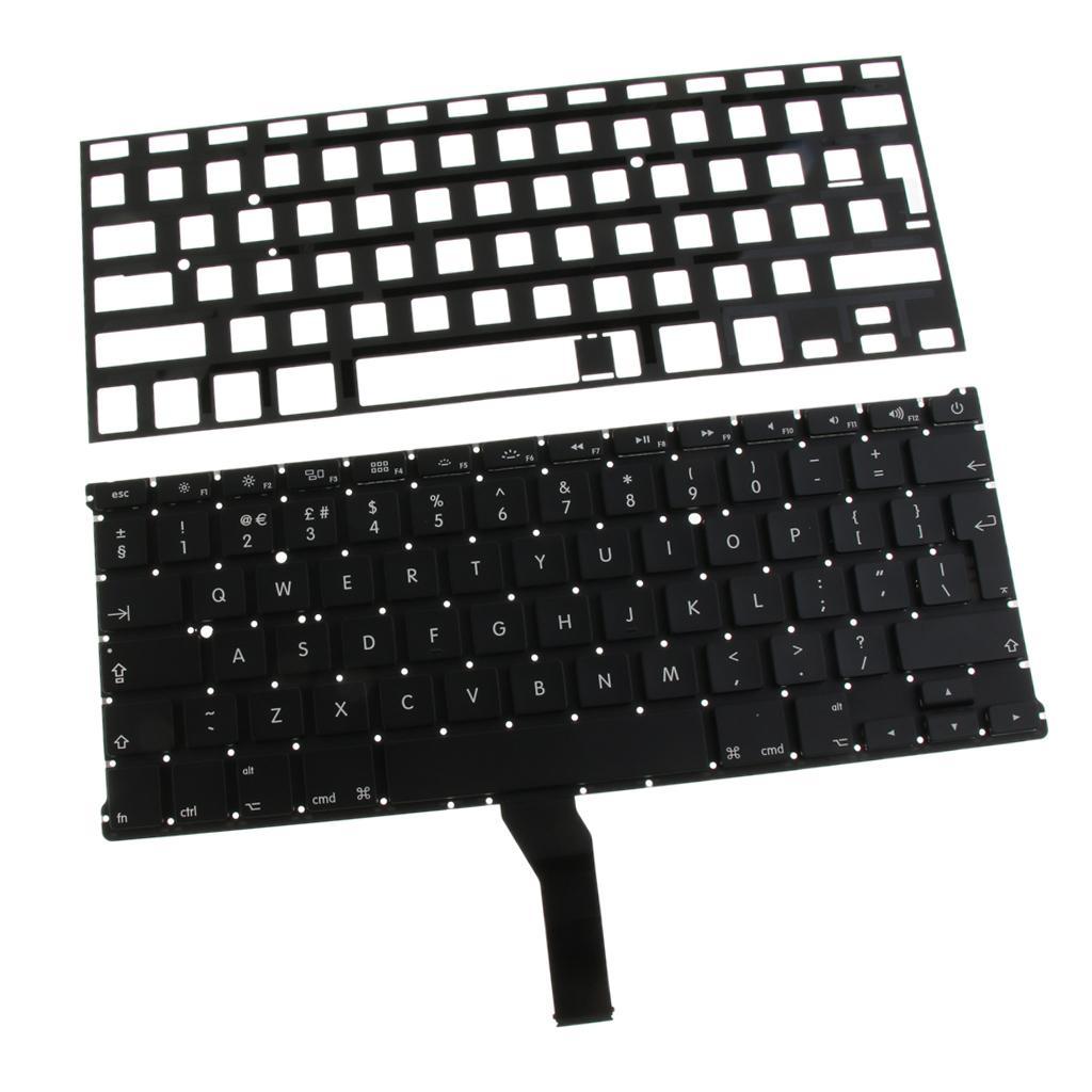 US Layout Keyboard Part for 13" A1466 A1369 2011-2015 with Backlight
