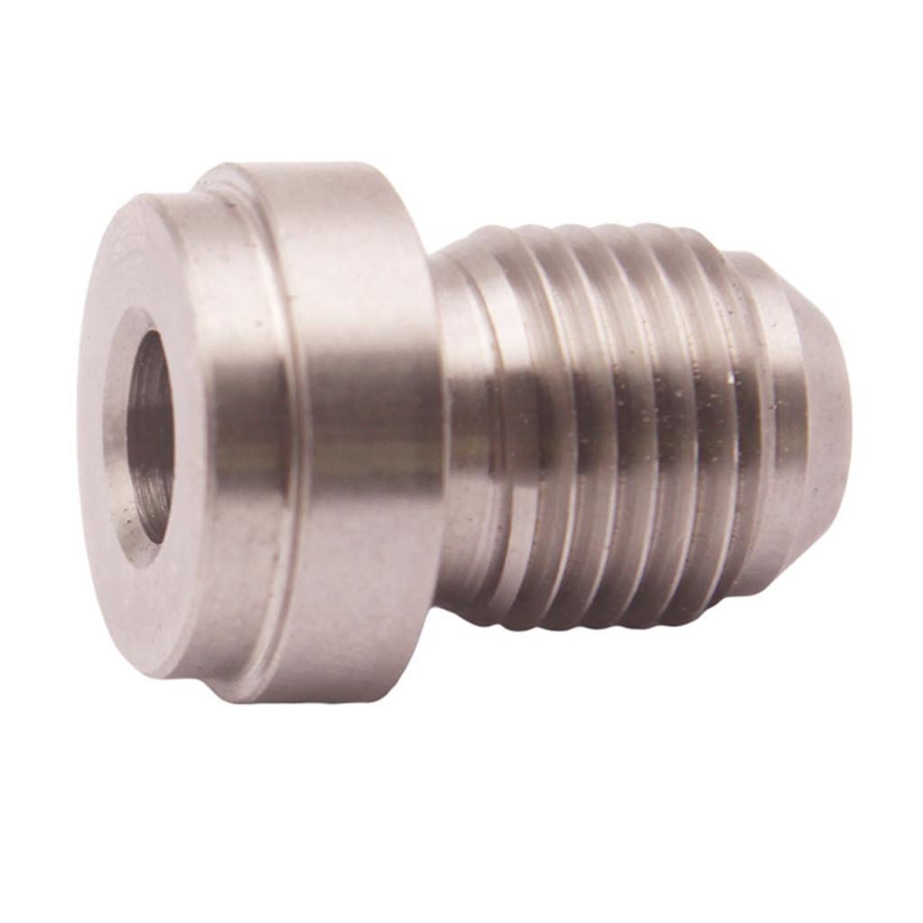 2Pcs Car AN3 Male Weld On Adapter Bung Connector CNC Machined Cooler Tank