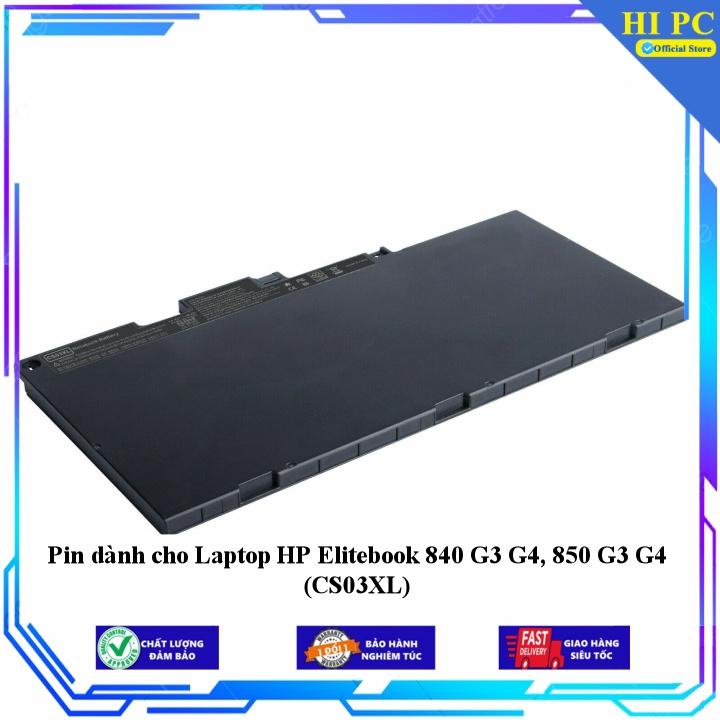 Pin dành cho Laptop HP Elitebook 840 G3 G4, 850 G3 G4 (CS03XL) - Hàng Nhập Khẩu