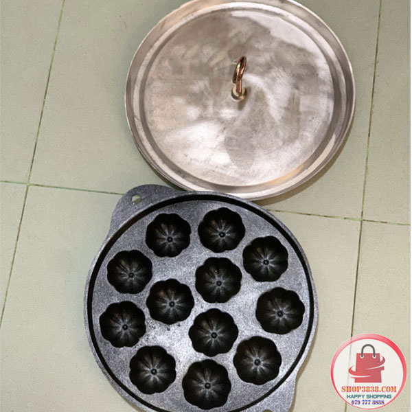 Khuôn Làm Bánh Bông Lan Chống Dính Đại 30cm Bánh Lớn 6cm Cố Điển