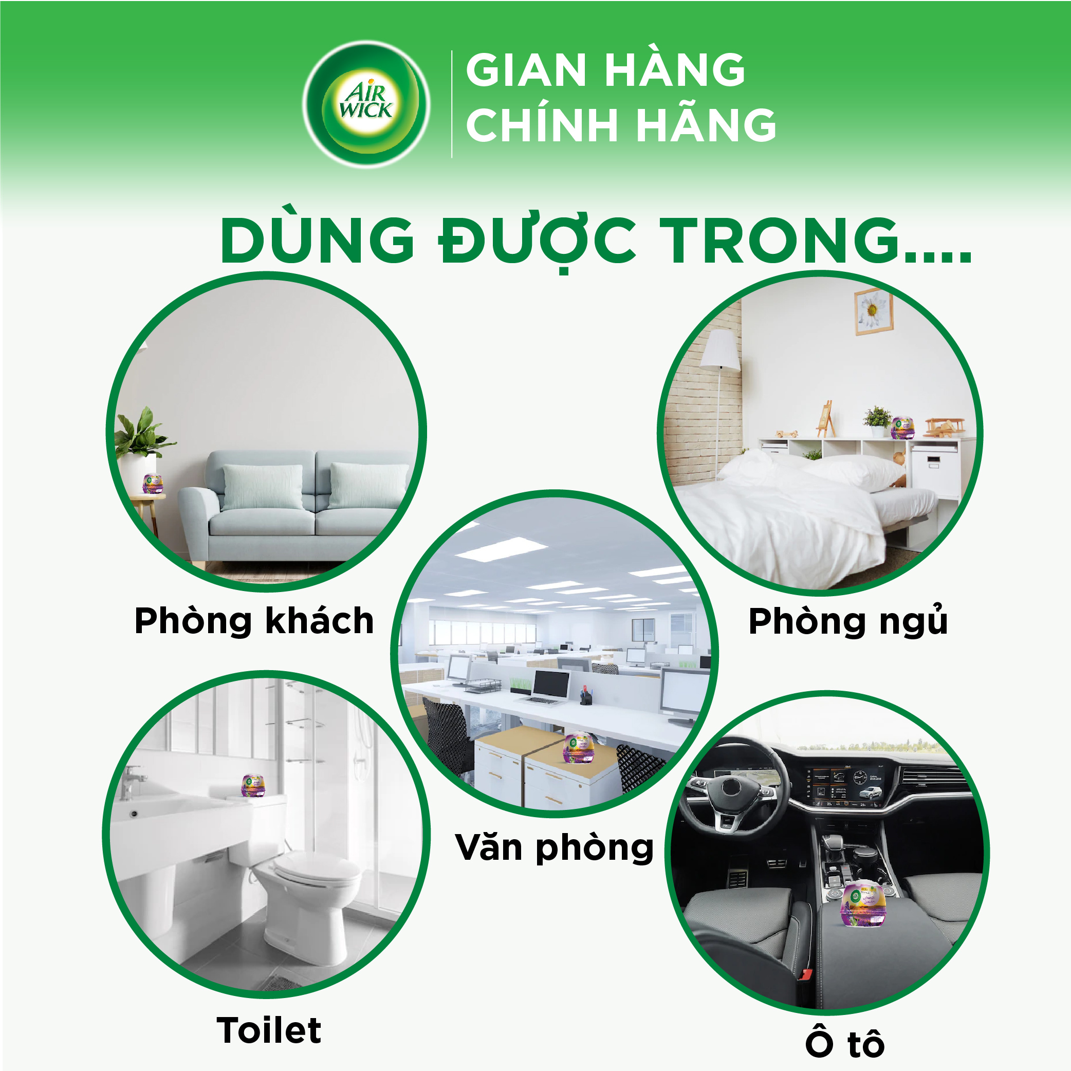 Thùng Sáp Thơm Phòng AIRWICK - 12 Hộp Hương Chanh, Anh Quốc, Hương Thơm Thư Giãn Cho Mọi Không Gian(180g)