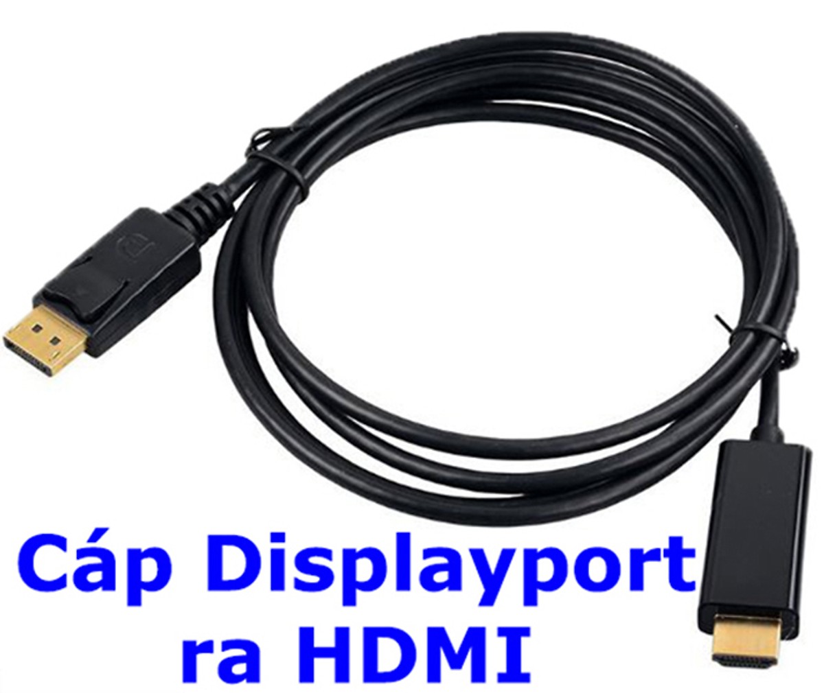 Cáp chuyển đổi tín hiệu Display sang HDMI dài 1,5m - Hàng Nhập Khẩu