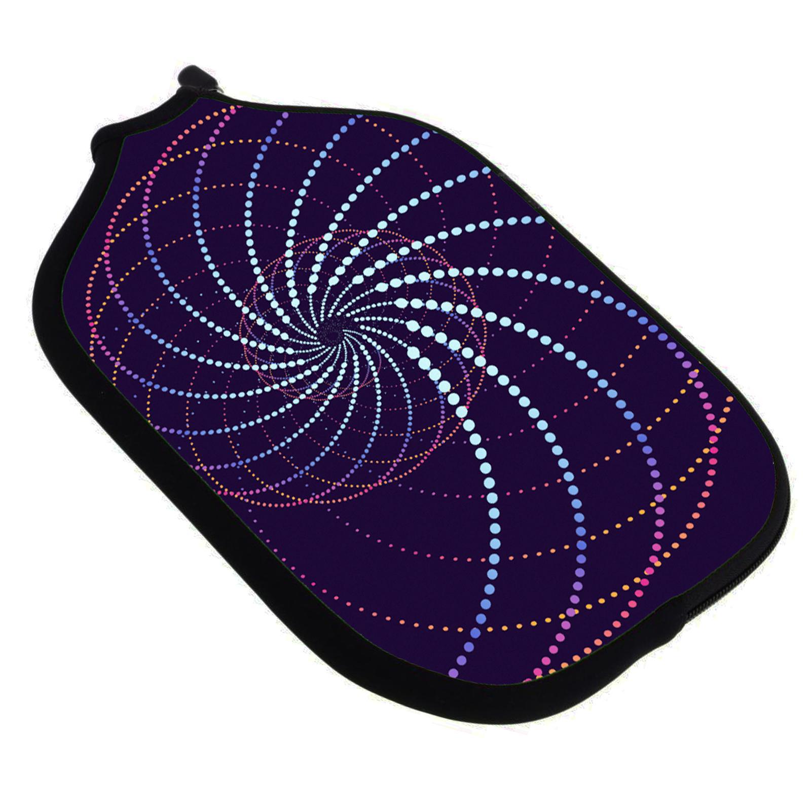 4pcs Neoprene Pickleball Paddle Cover Zipper Sleeve