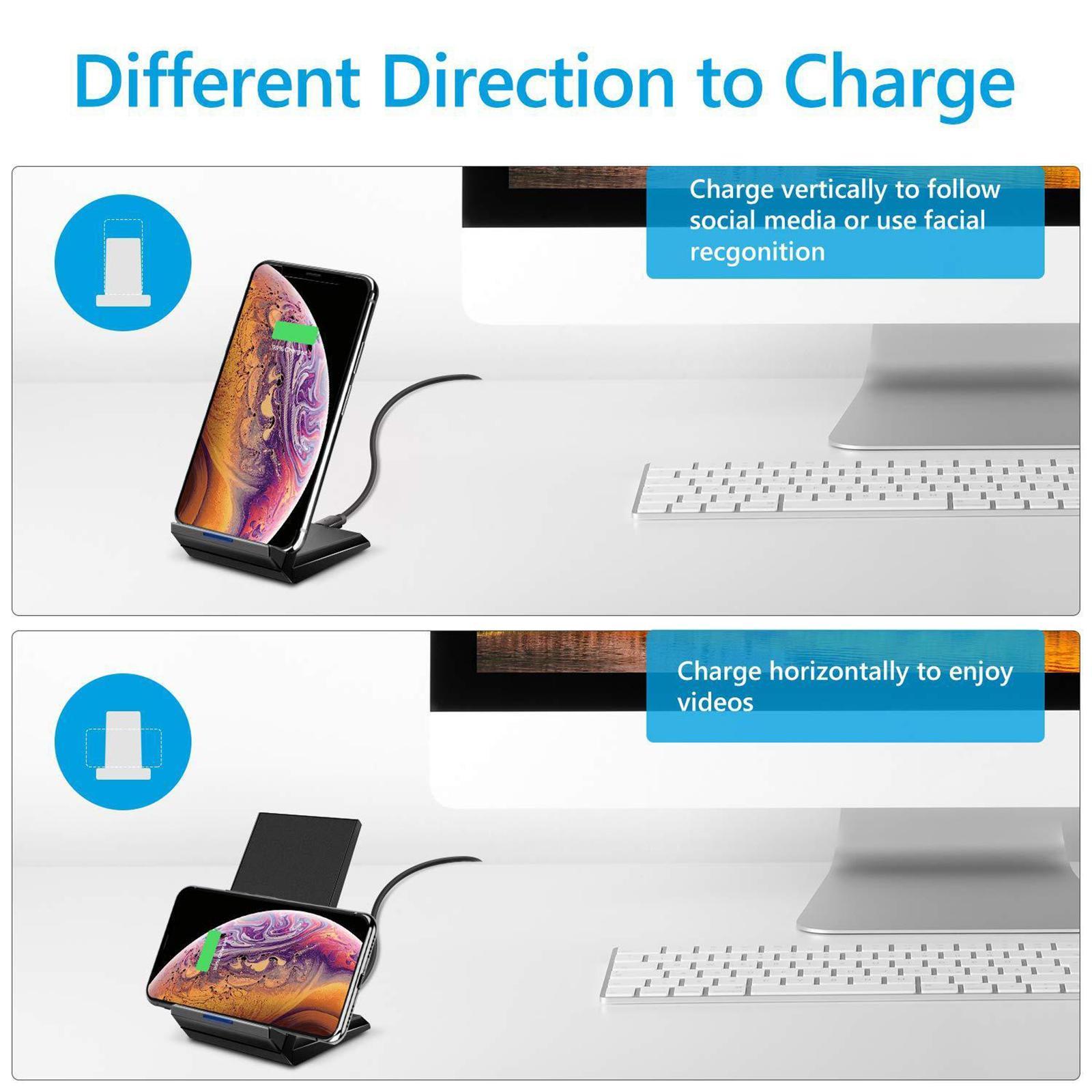 20W Wireless Charger Charging Stand Dock for 12 Mini