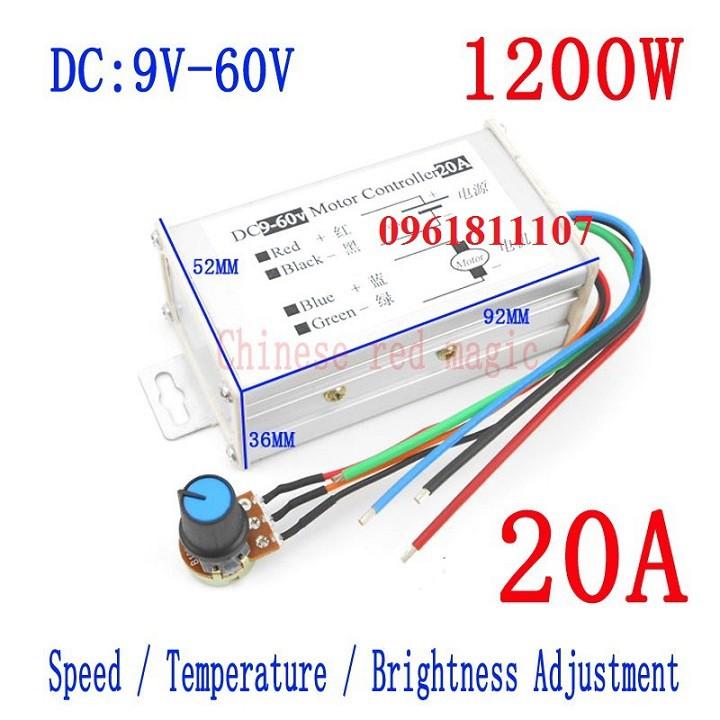 Điều tốc motor 775 9 - 60V 10A có đảo chiều