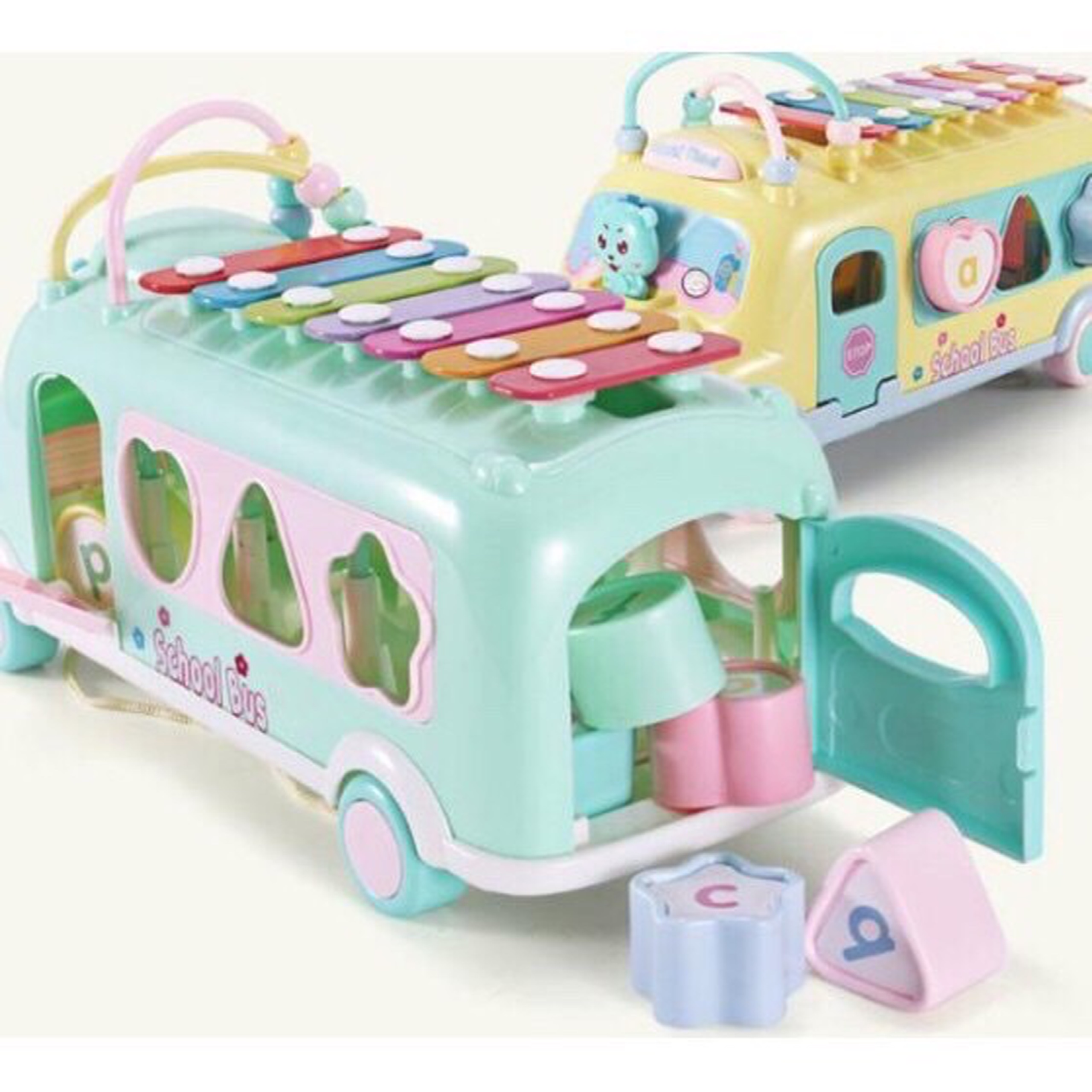 Xe Ô Tô Nhạc Thả Hình Bằng Nhựa Cao Cấp GNK - Đồ chơi An Toàn Cho Bé